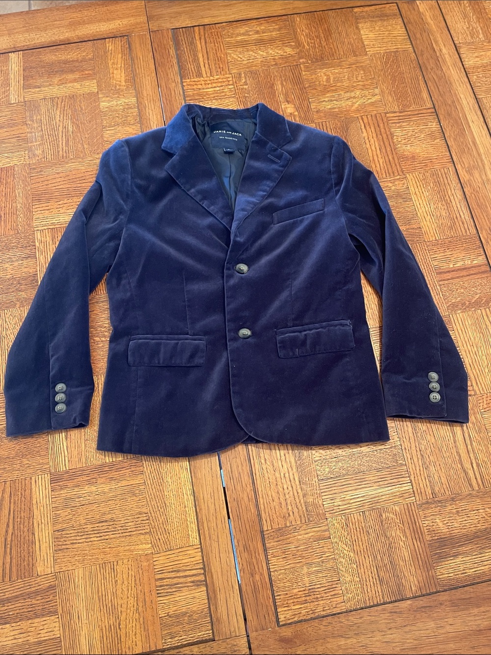 JANIE AND JACK VELVET BLAZER SIZE 8